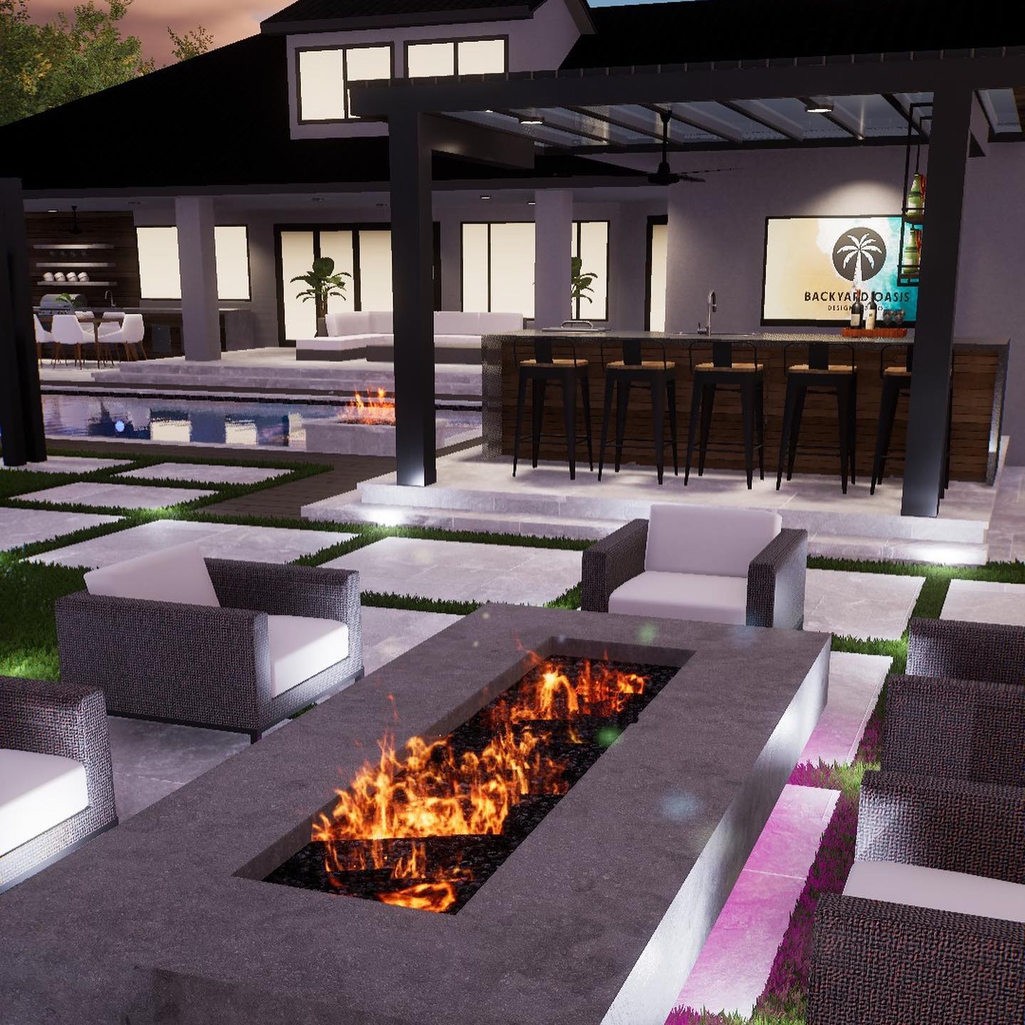 36 Nice Stylish Backyard Oasis Inspirations