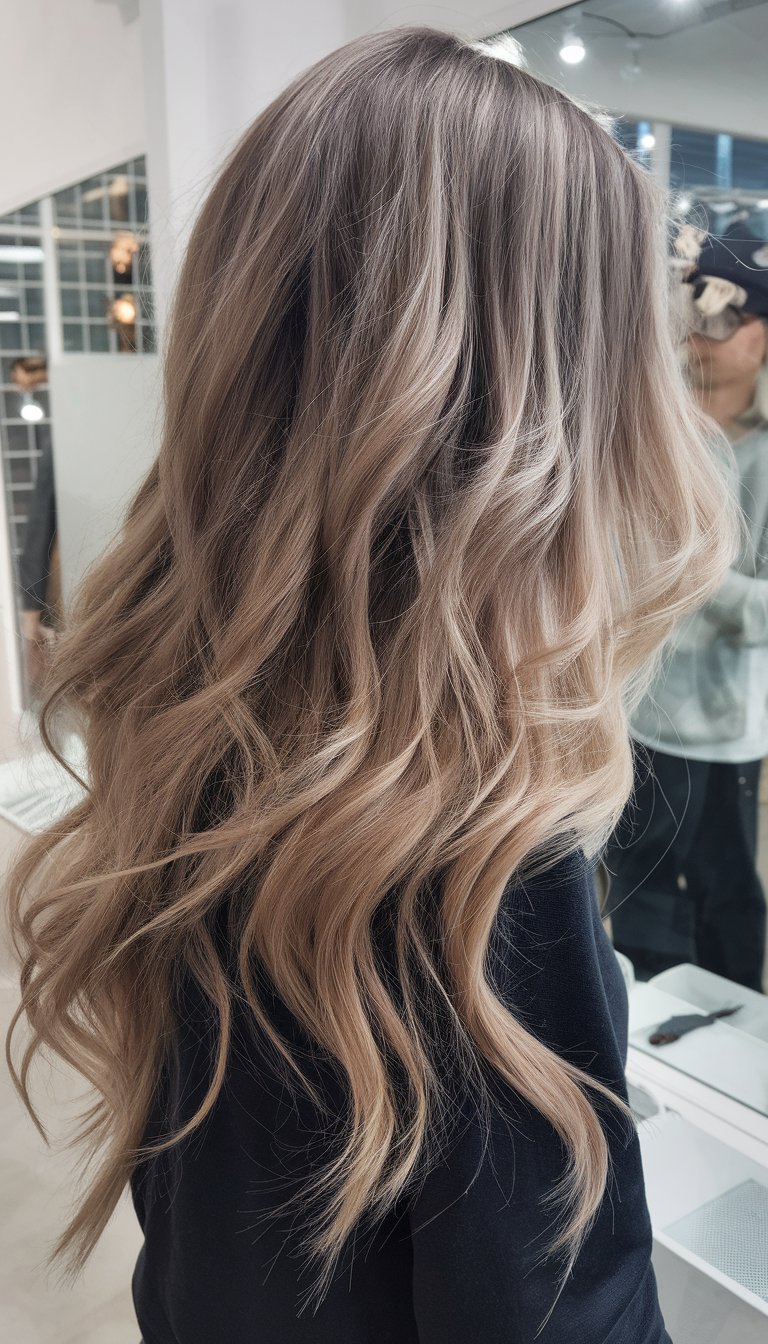 Sun-Kissed Waves with Subtle Highlights