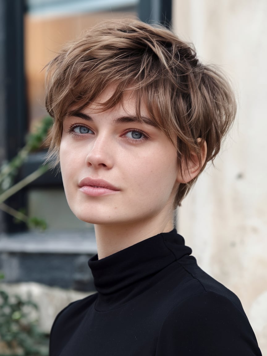 Effortless Tousled Pixie