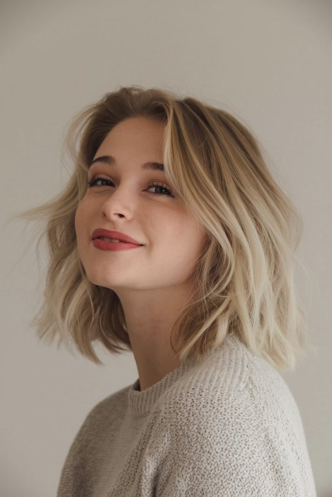 Sun-Kissed Blonde Waves