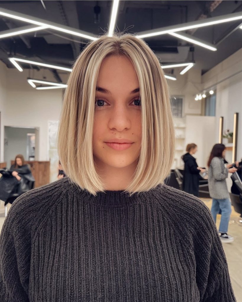 The Chic Contrast Bob