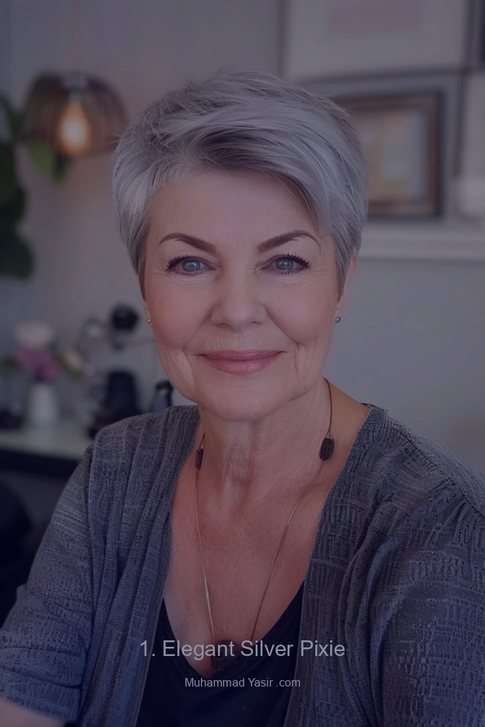 Elegant Silver Pixie