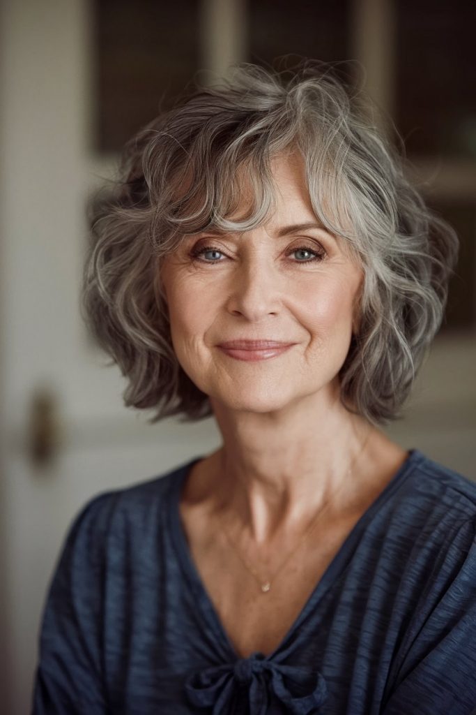 Tousled Grey Shag