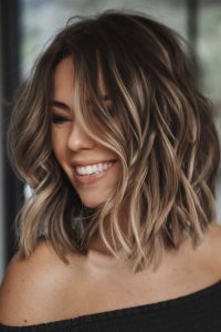 Effortlessly Messy Lob