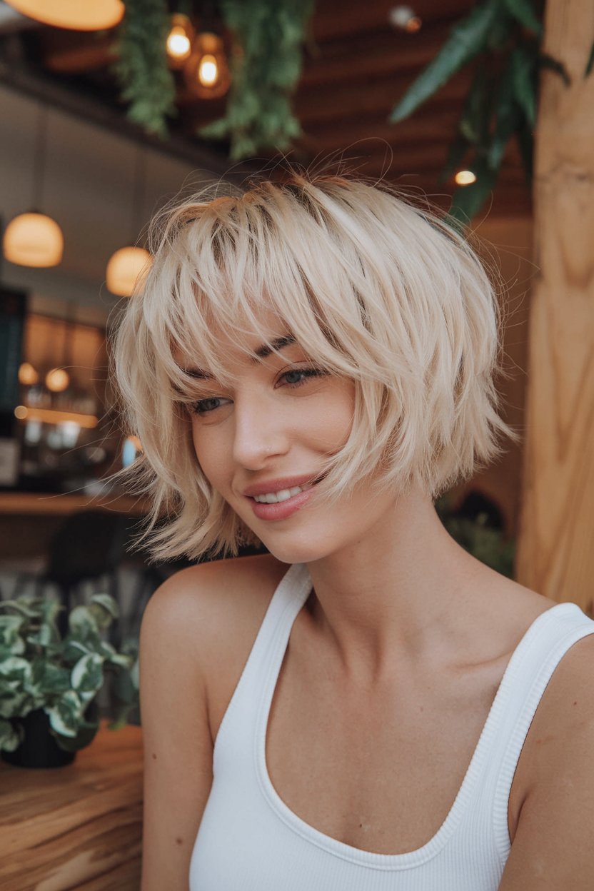Playful Layered Bob
