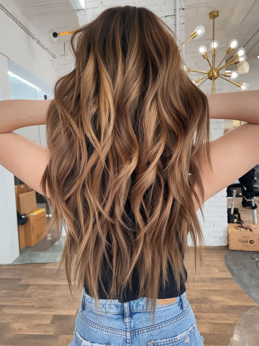 Warm Chestnut Highlights