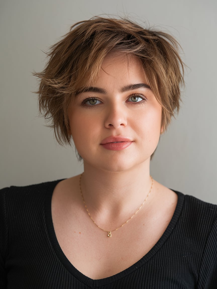 Modern Pixie with Feathered Layers