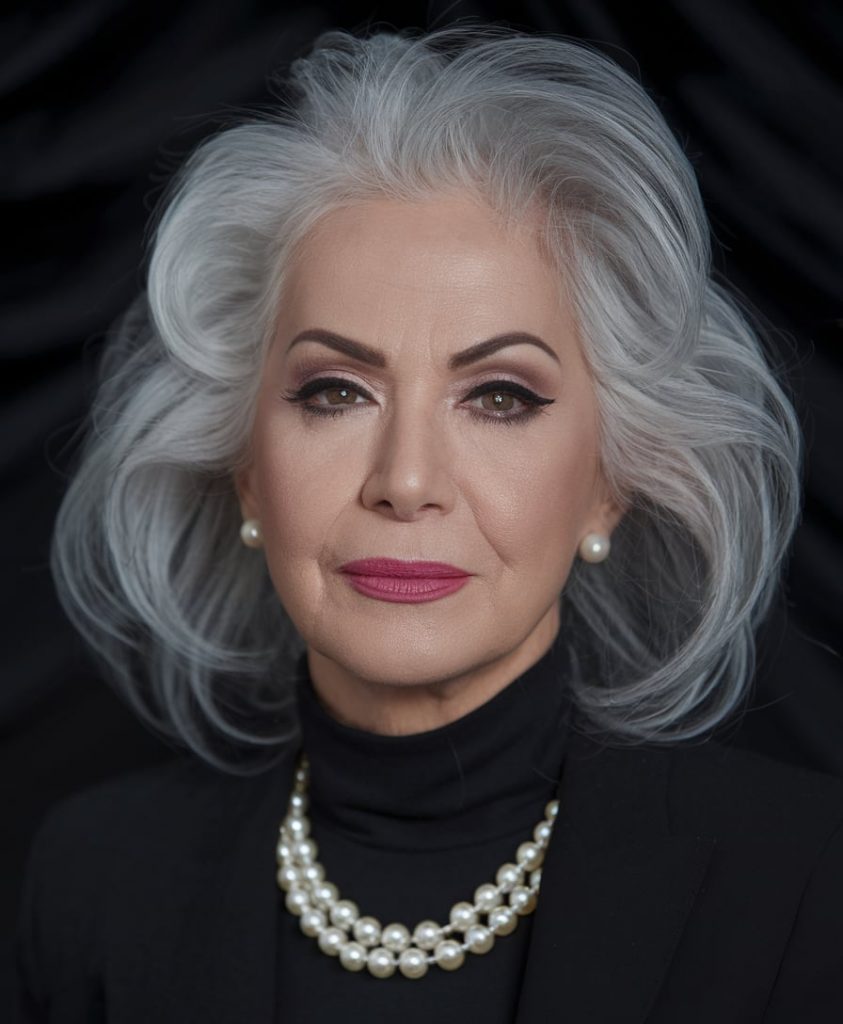 Glamorous Waves with Volume