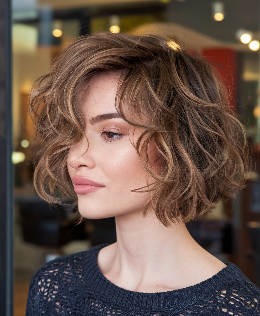 Blonde Chic Bob