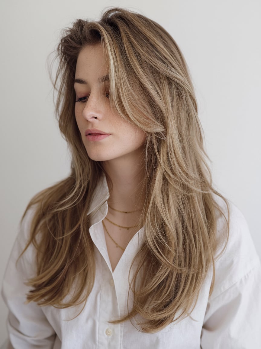Layered Locks with Natural Texture