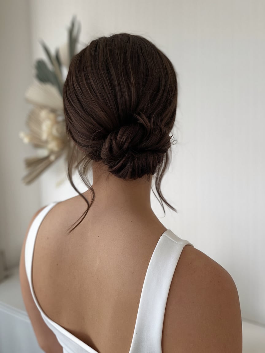 Soft Twisted Updo