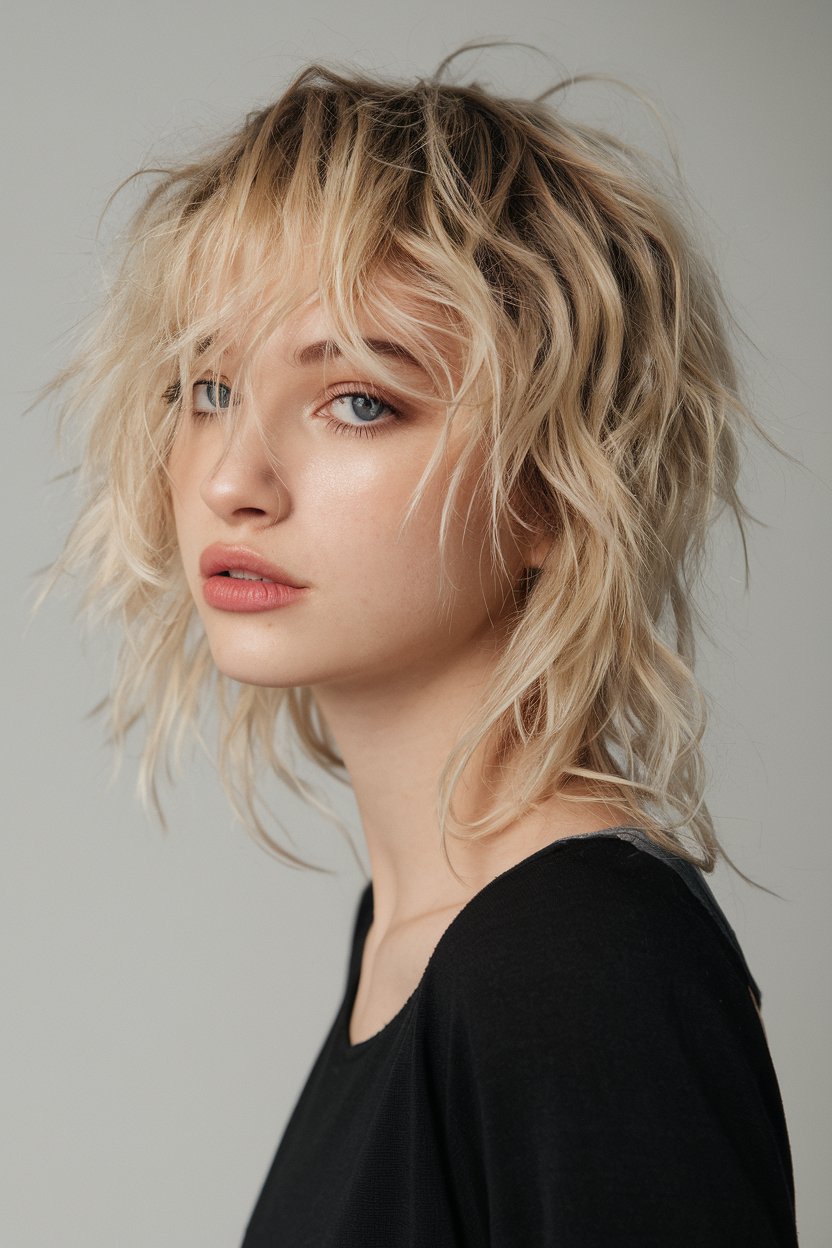 Edgy Fringe with Choppy Ends