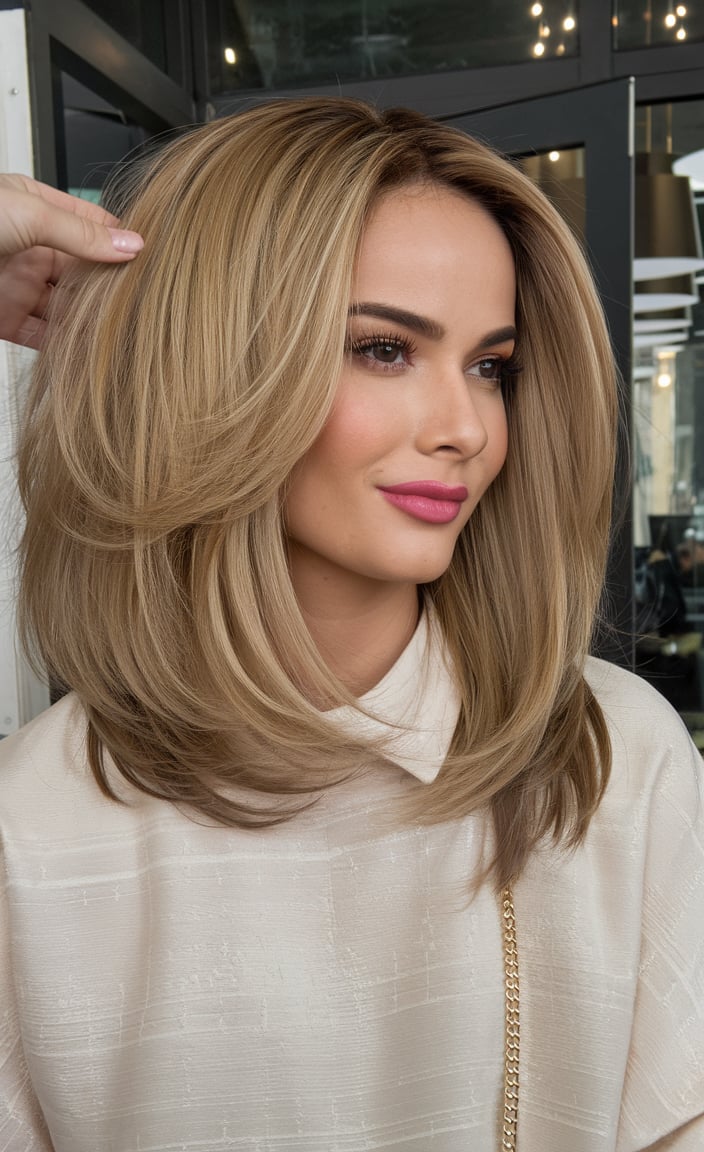 Voluminous Blowout Bob