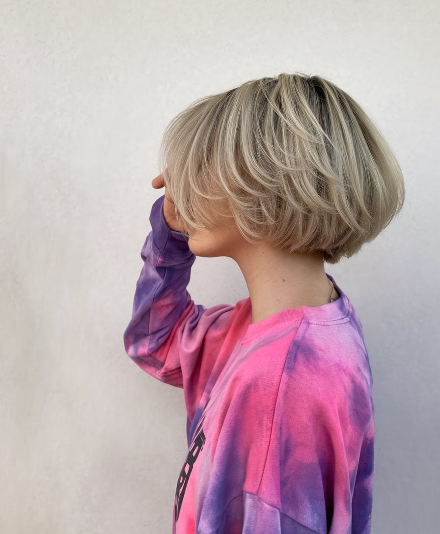 Casual Tousled Bob