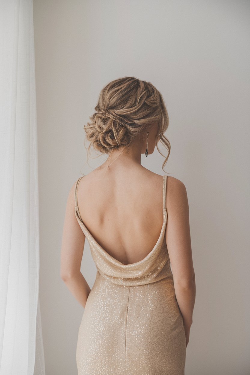 Voluminous Side-Swept Bun