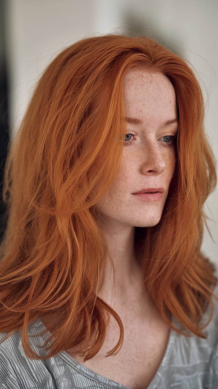 Vibrant Red Layers with Natural Volume