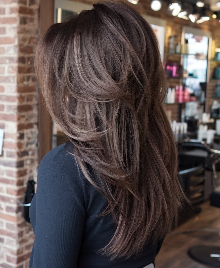 Chocolate Waves with Texture