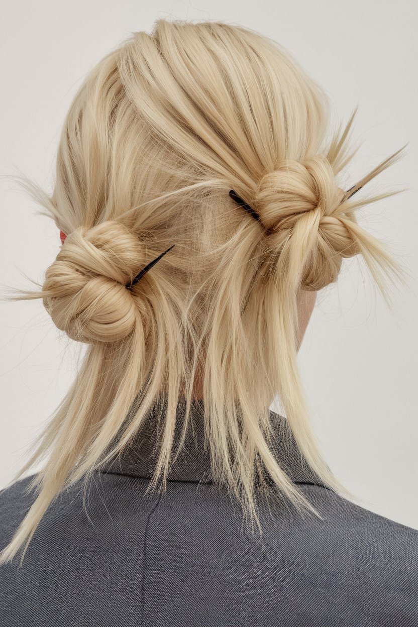 Double Knotted Updo