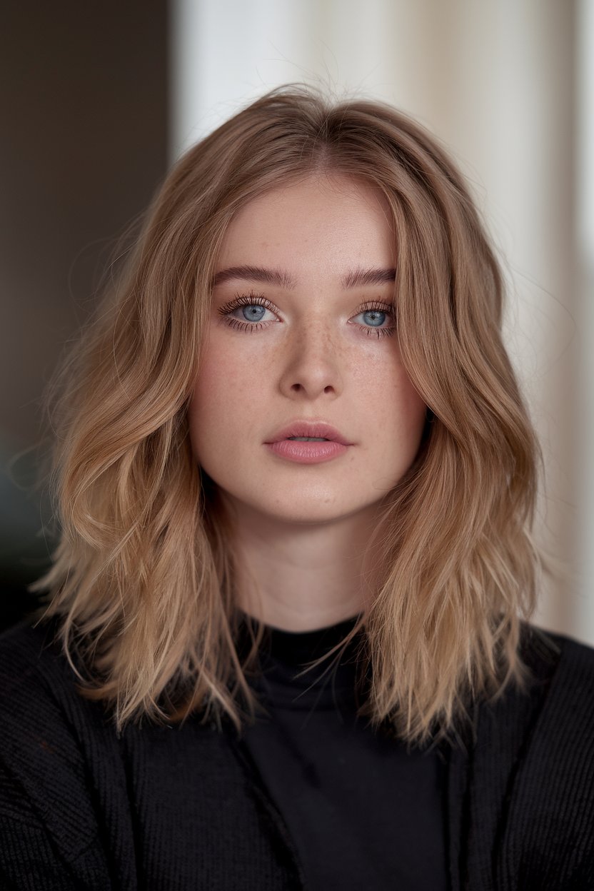 Ash Blonde Waves