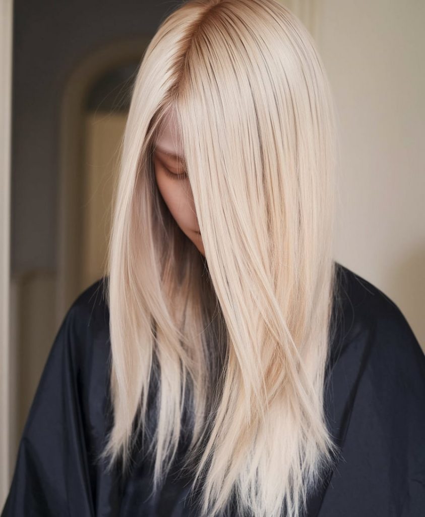 Long Honey Blonde with Volume