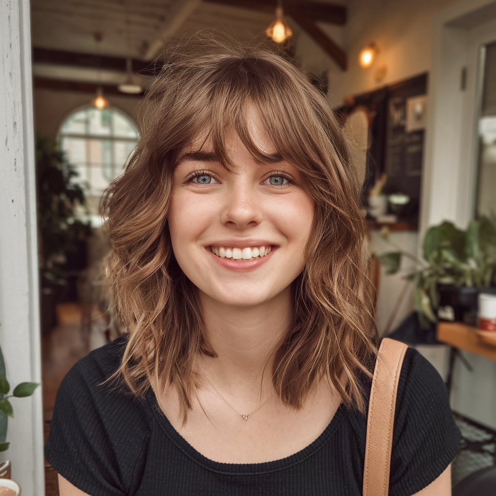 Warm Brunette with Subtle Layers