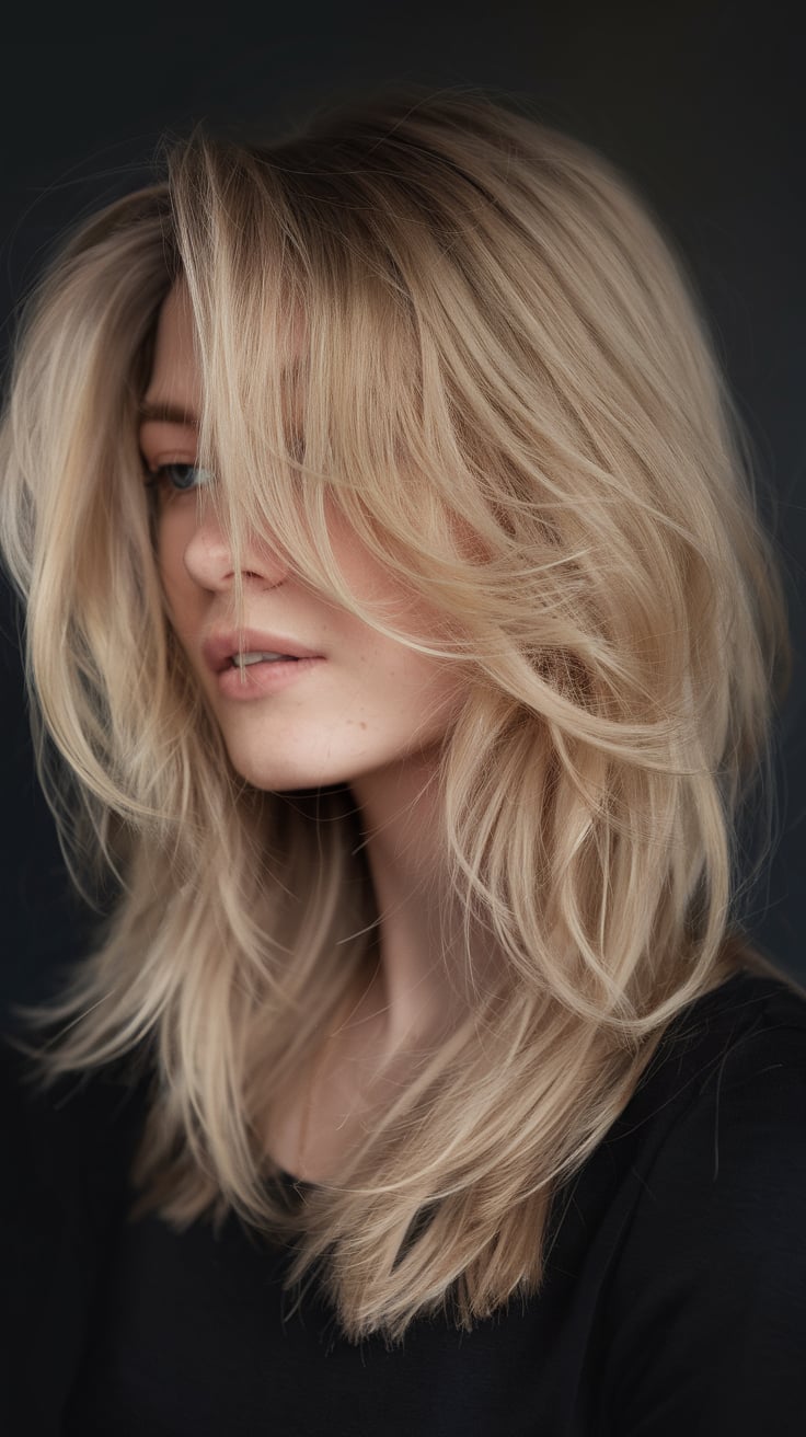 Layered Blonde Elegance