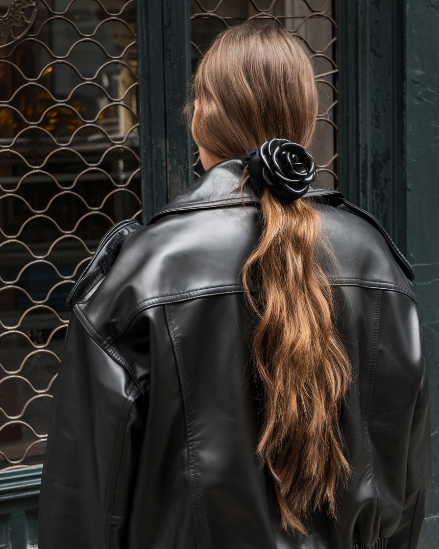 Long Waves with Floral Details