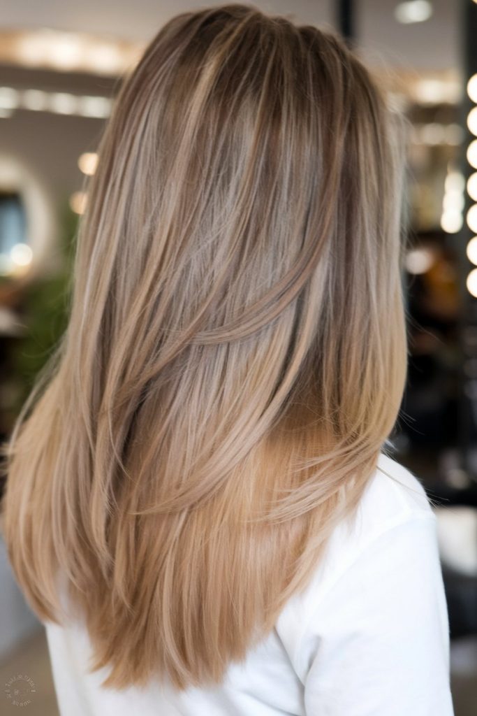 Blended Balayage with Subtle Layers