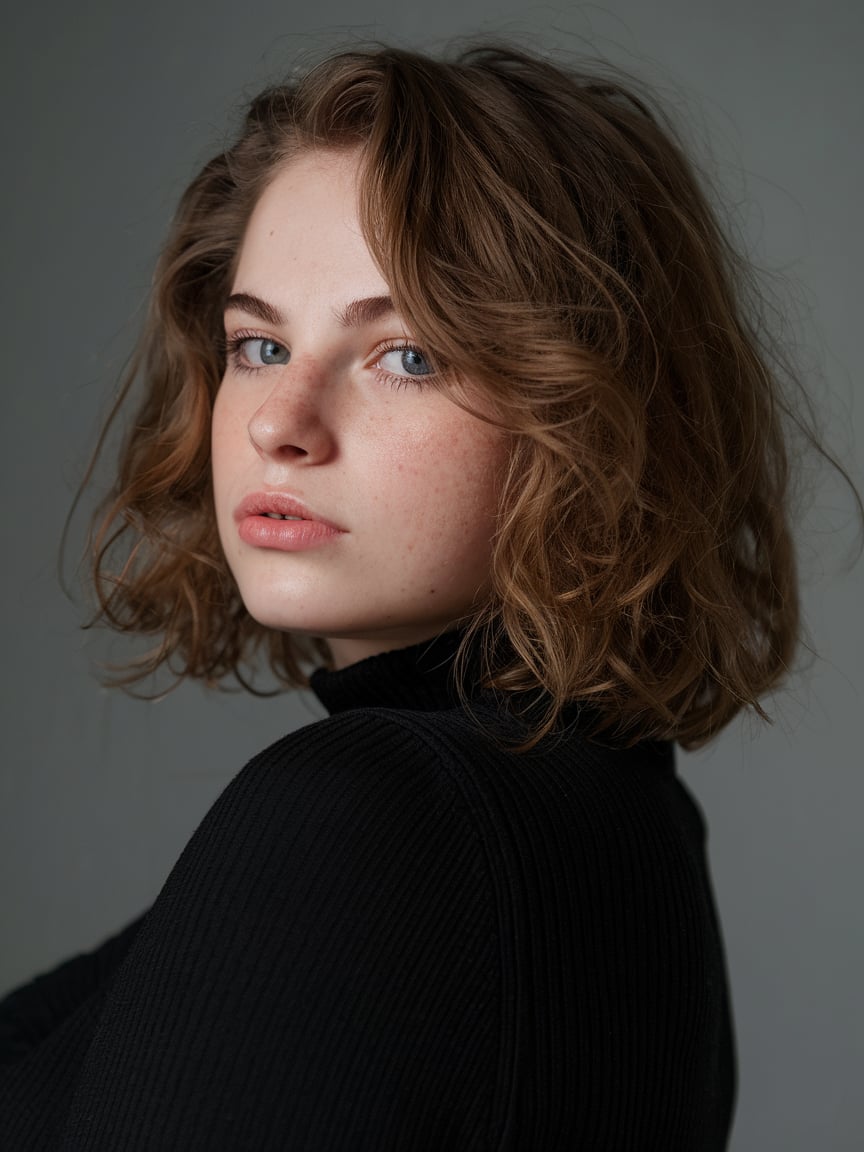 Textured Waves with an Edge
