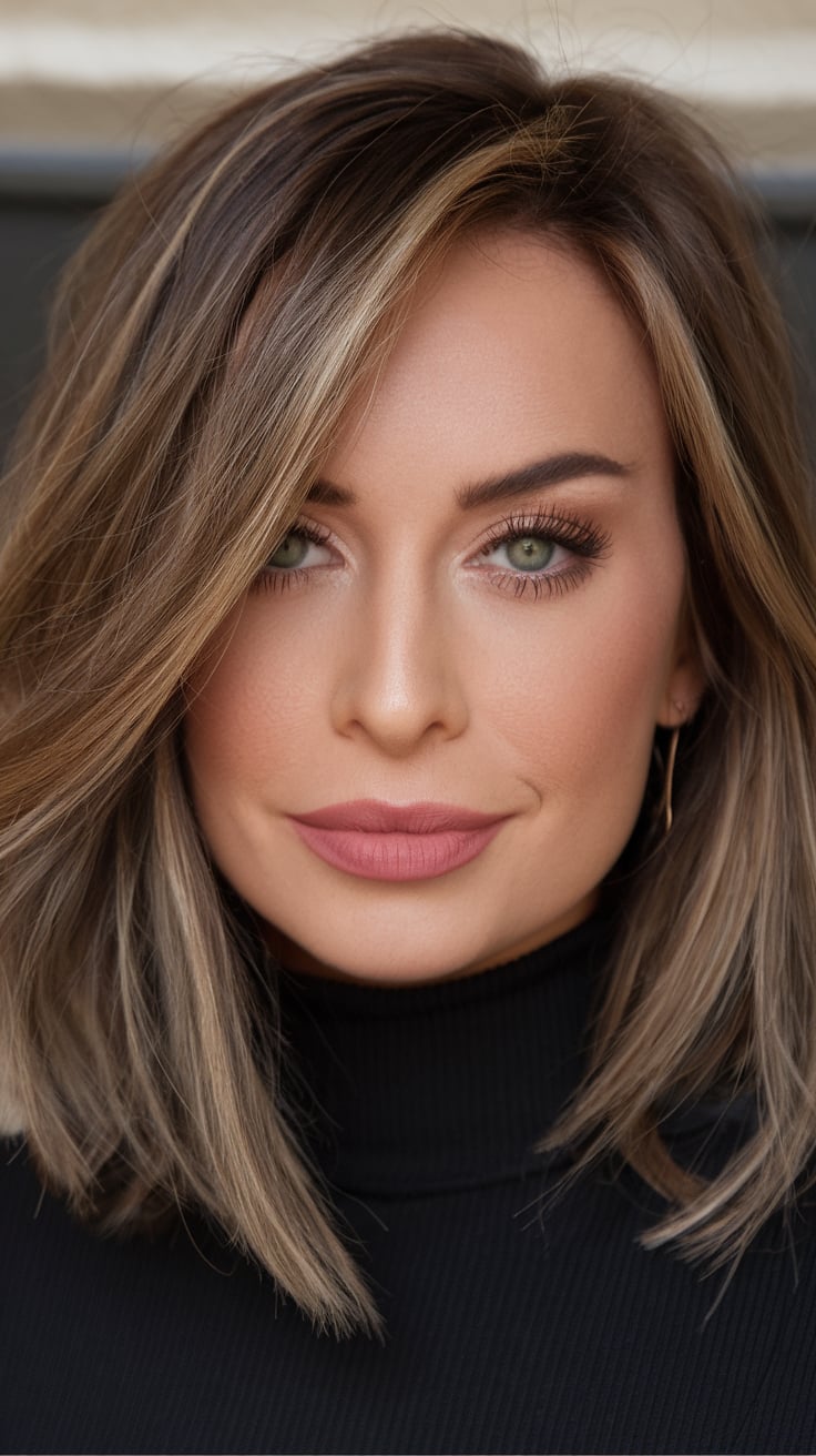 Smooth Balayage Bob