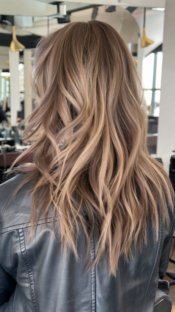 Soft Sandy Brown Waves