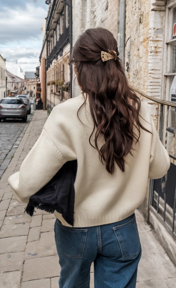 Effortless Half-Up Waves