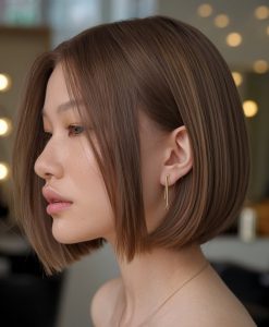 Chocolate Precision Bob