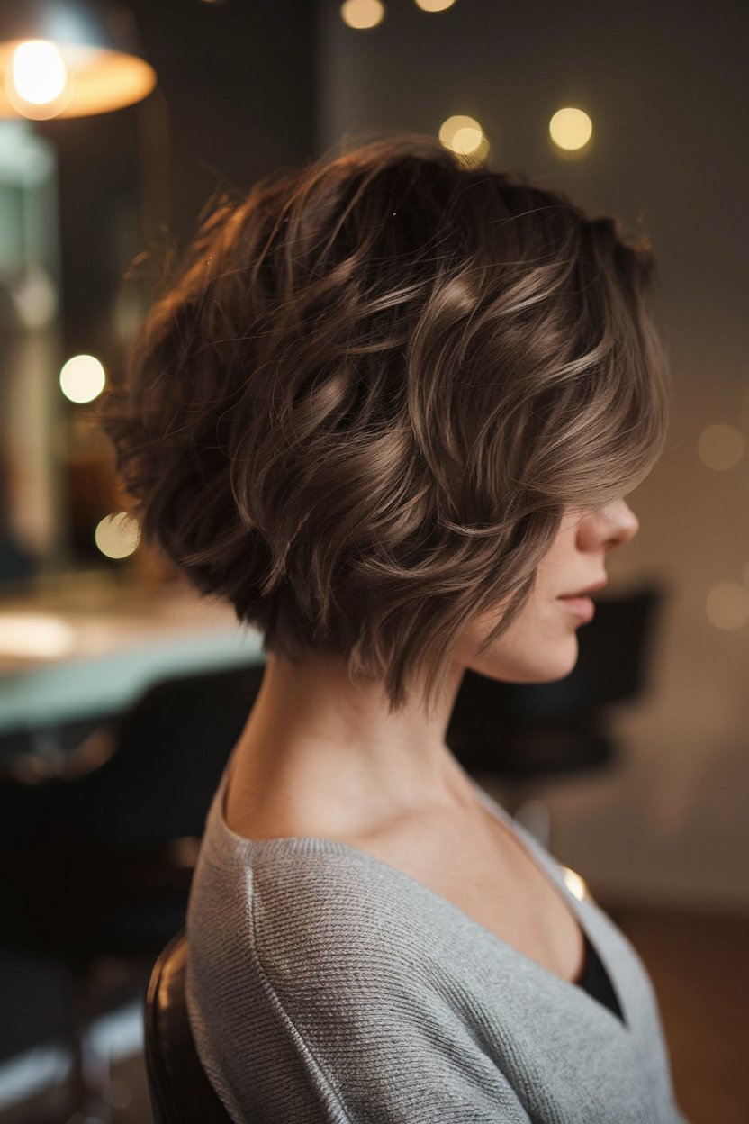 Soft Waves with a Glossy Finish