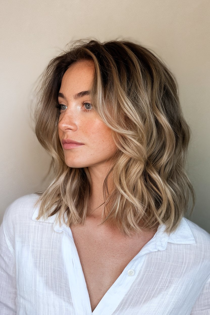 Soft Waves with Subtle Highlights