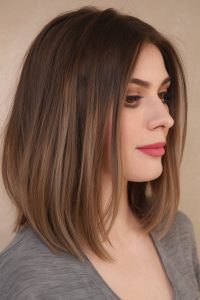 Softly Layered Lob