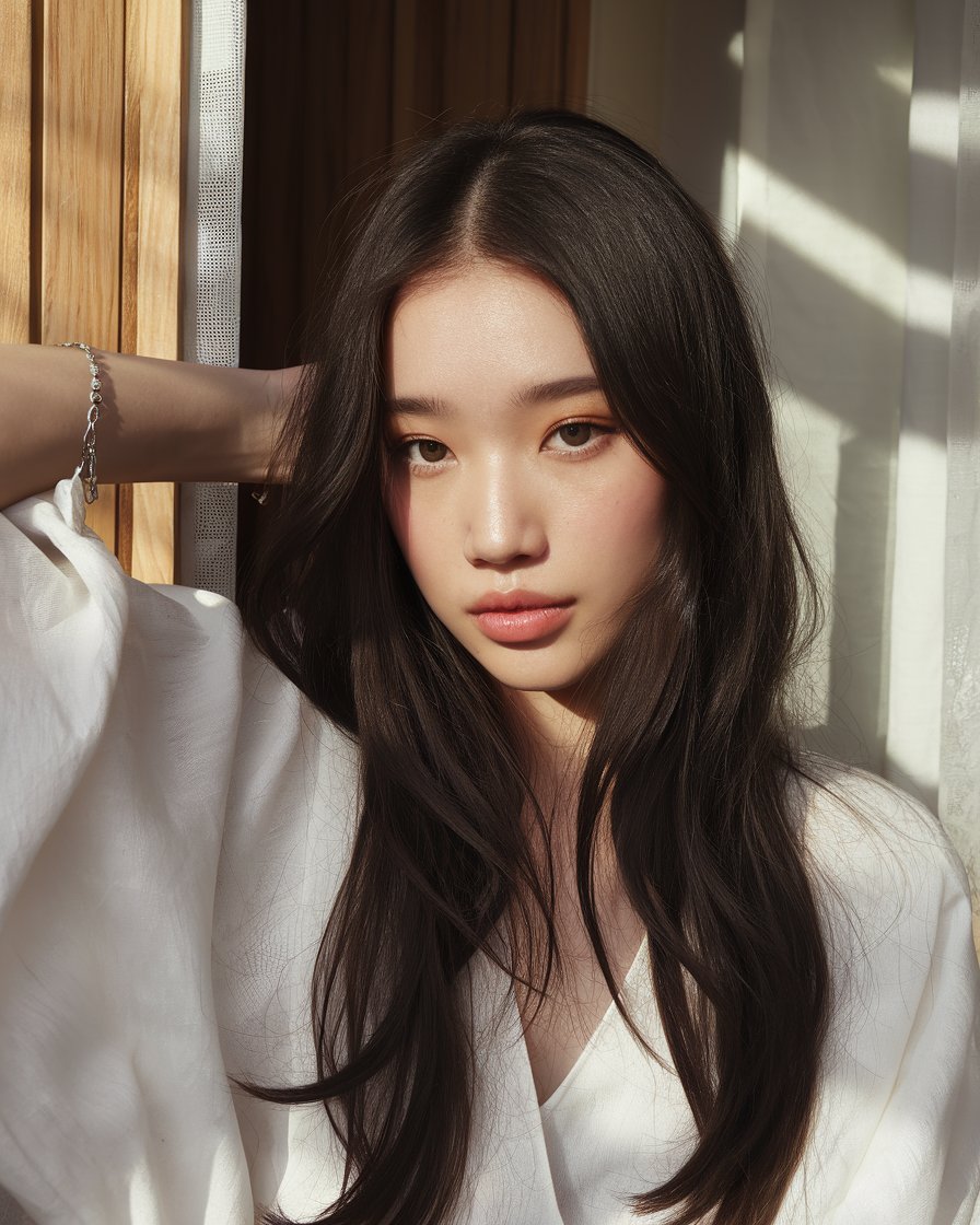 Sleek and Straight Elegance