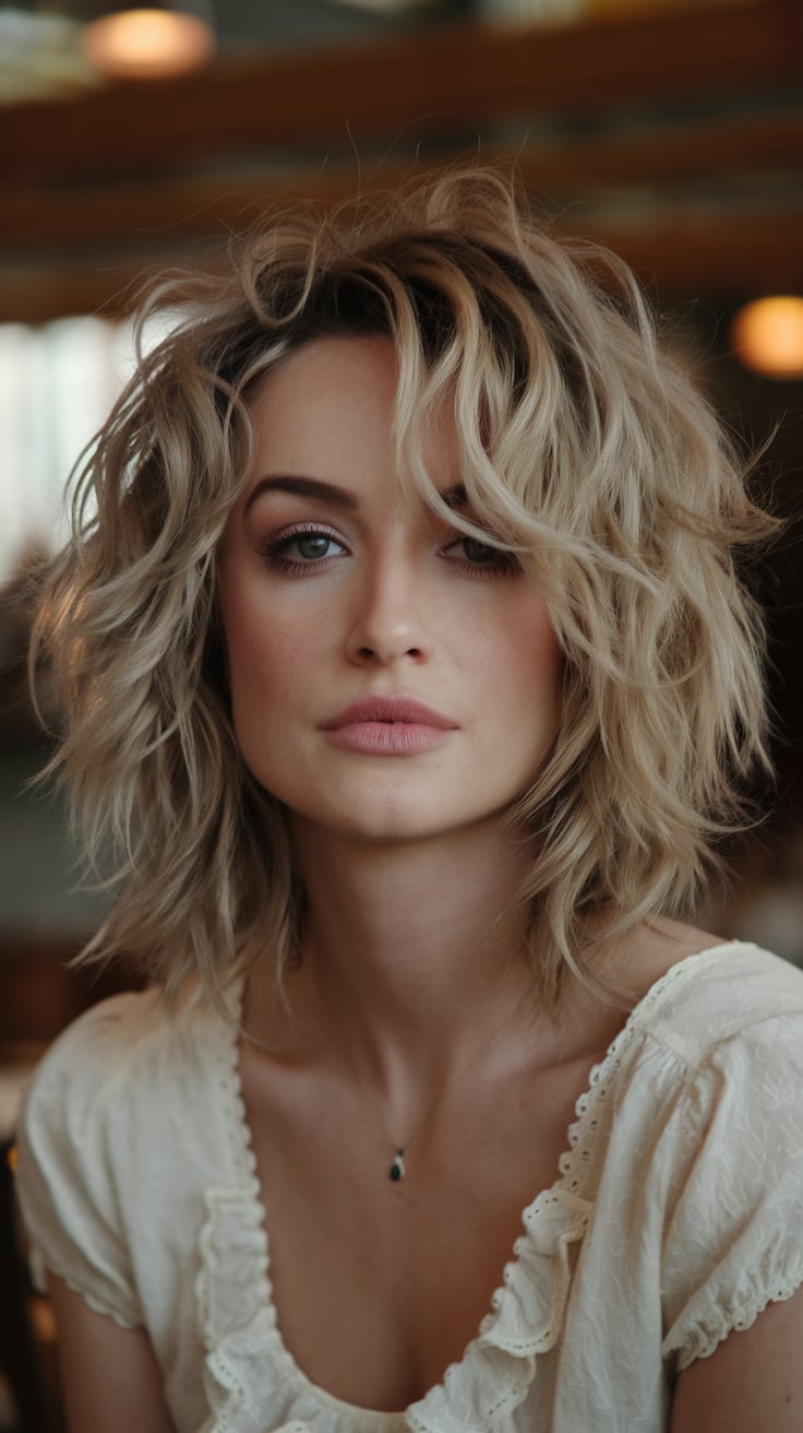 Playful Textured Bob