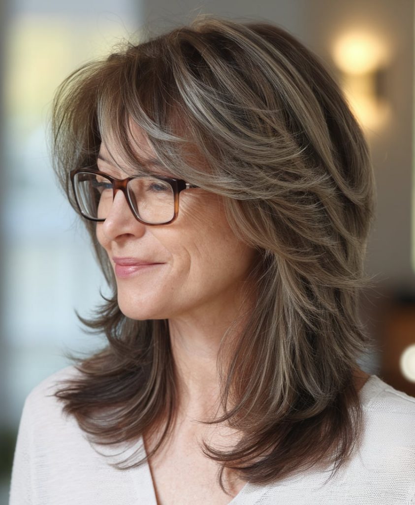 Classic Layered Bob with Soft Bangs