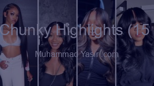 2000s Chunky Highlights (15 Styles)