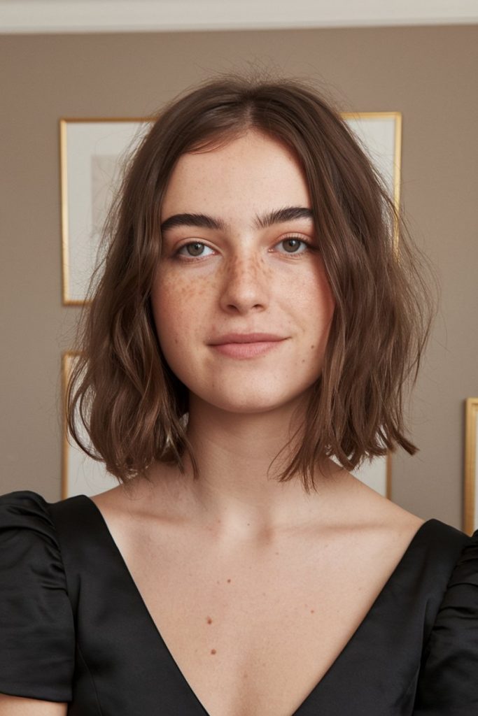 Effortless Tousled Bob