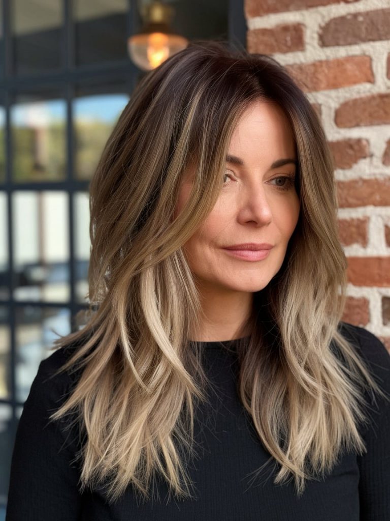 Dimensional Brunette Balayage for a Natural Glow