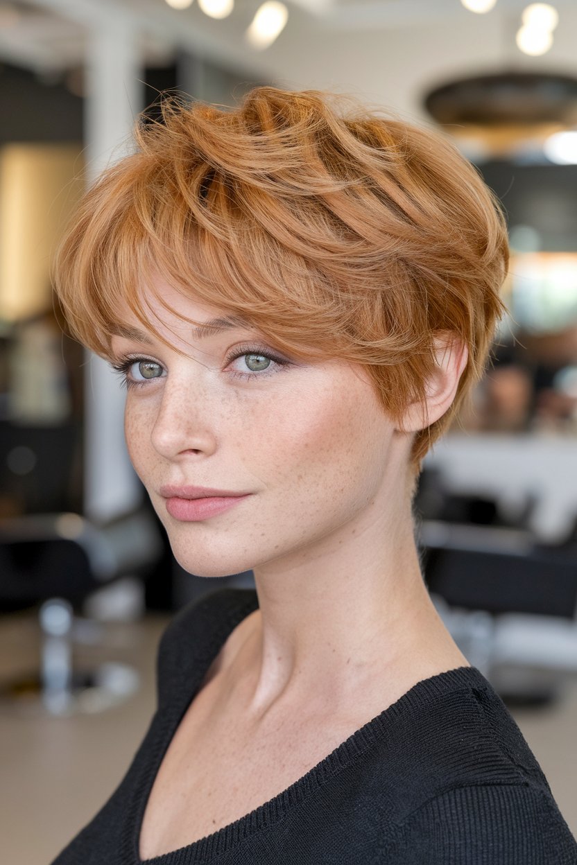 Playful Textured Pixie