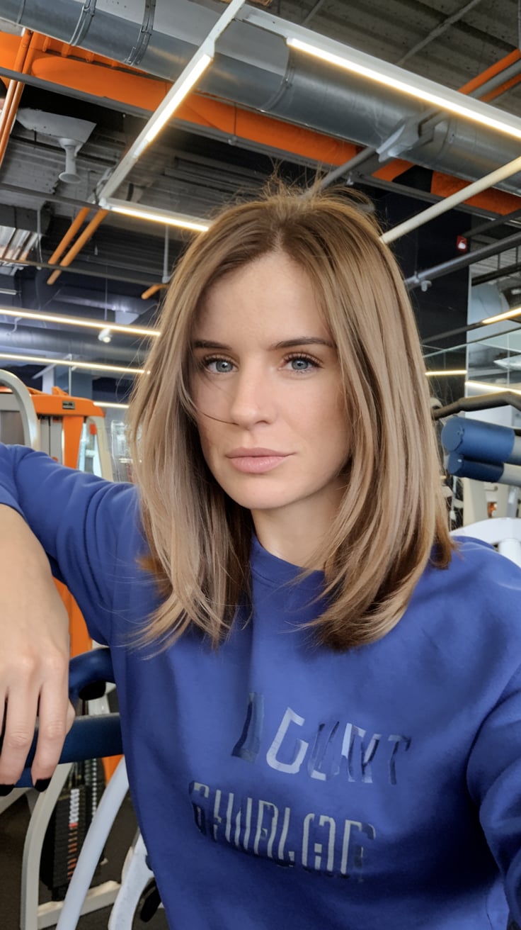 Layered Bob with Subtle Waves