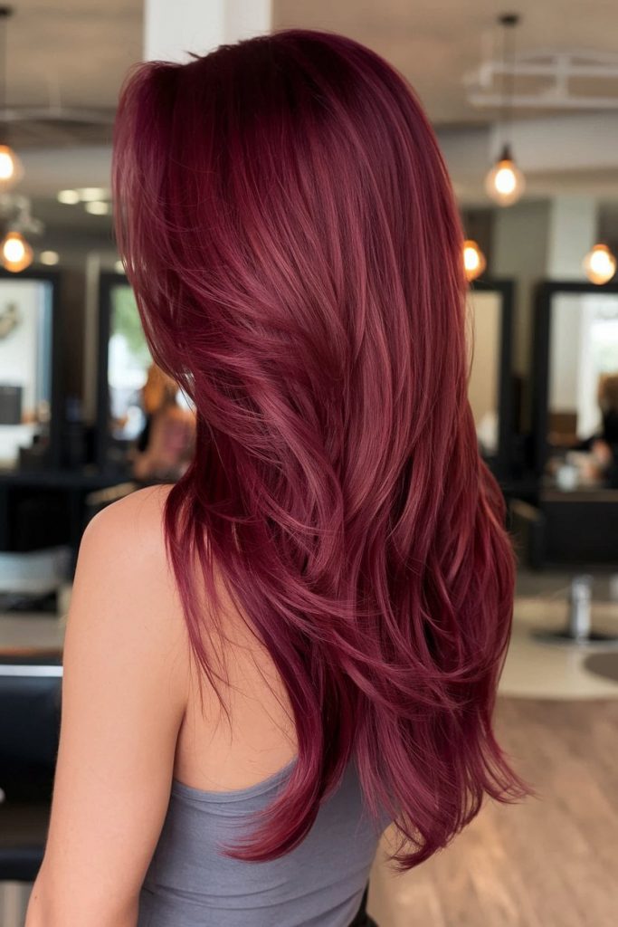 Deep Cranberry Layers
