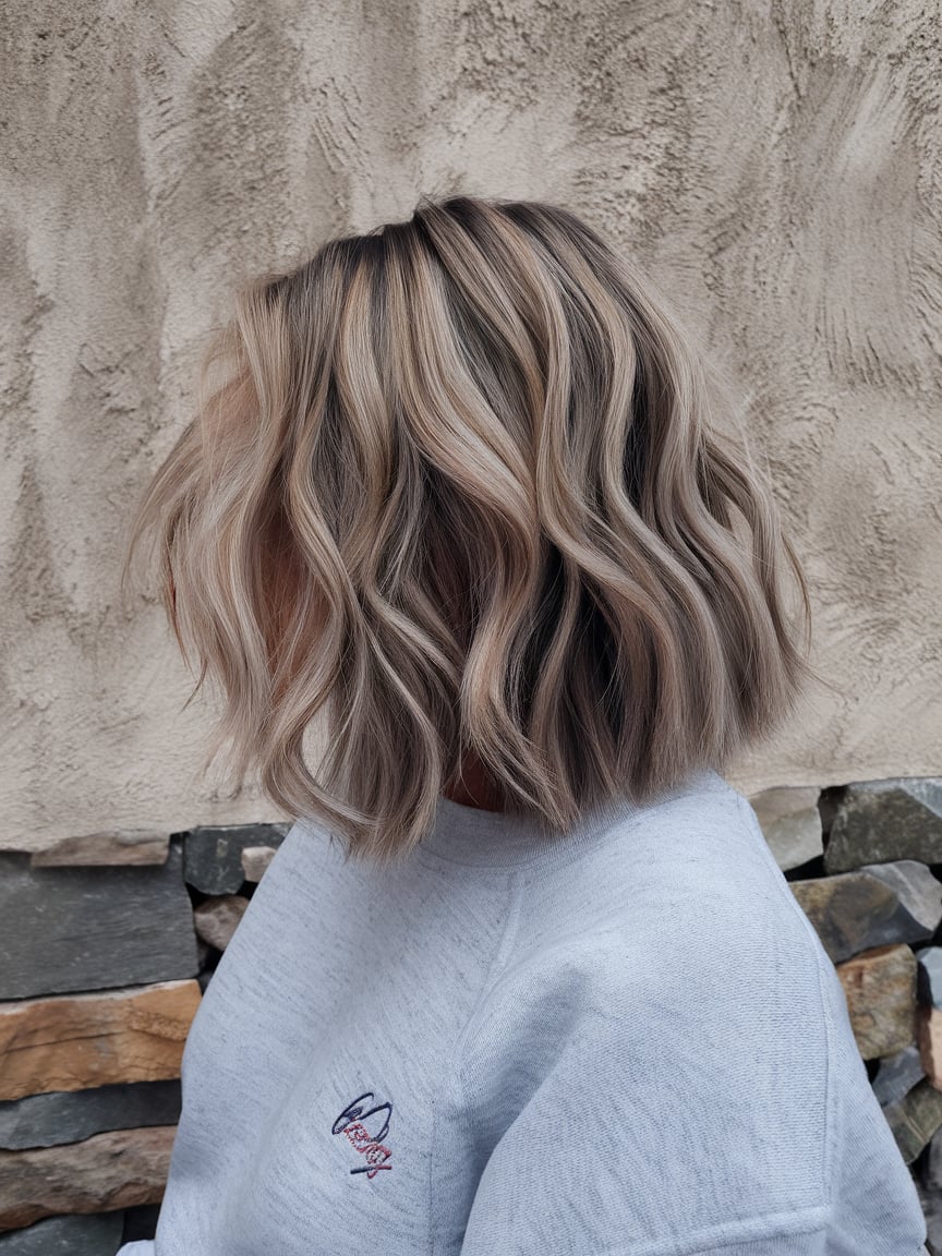 Ash Blonde Bob