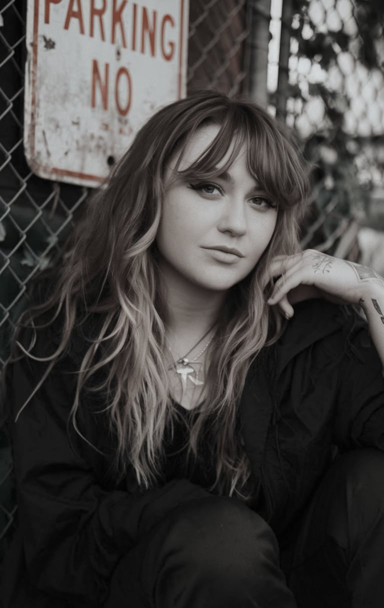 Edgy Layered Cut with Soft Highlights