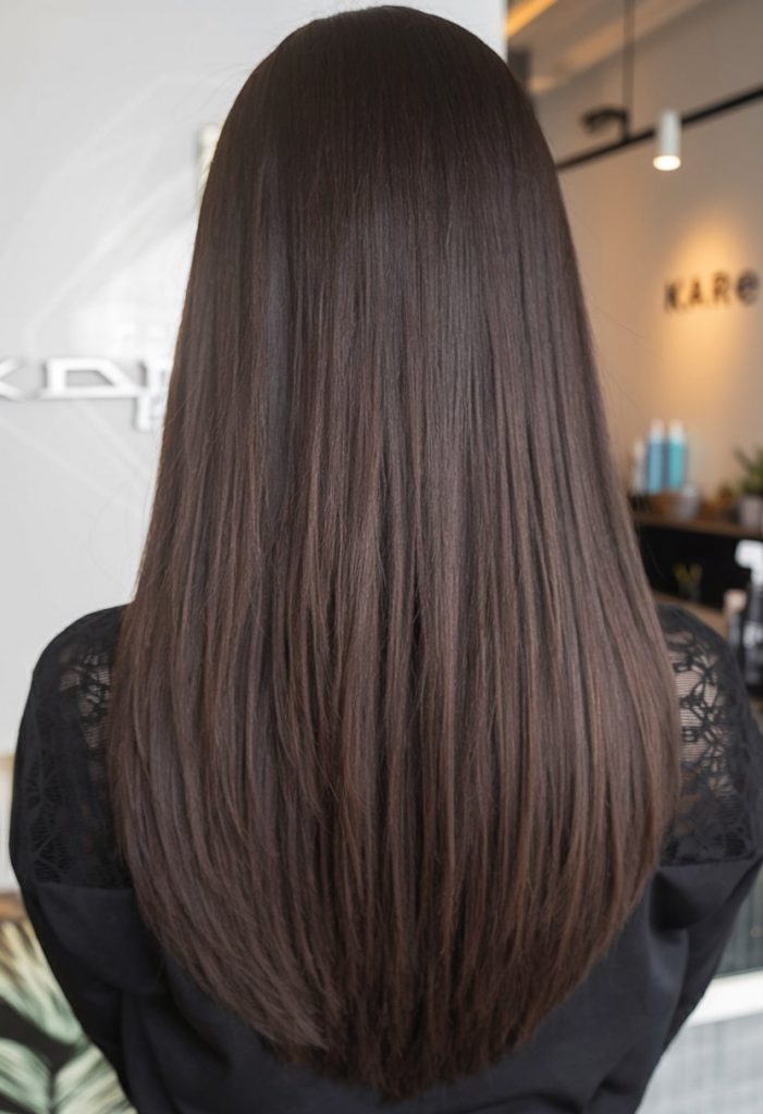 Minimalist Straight Cut with a Soft Finish