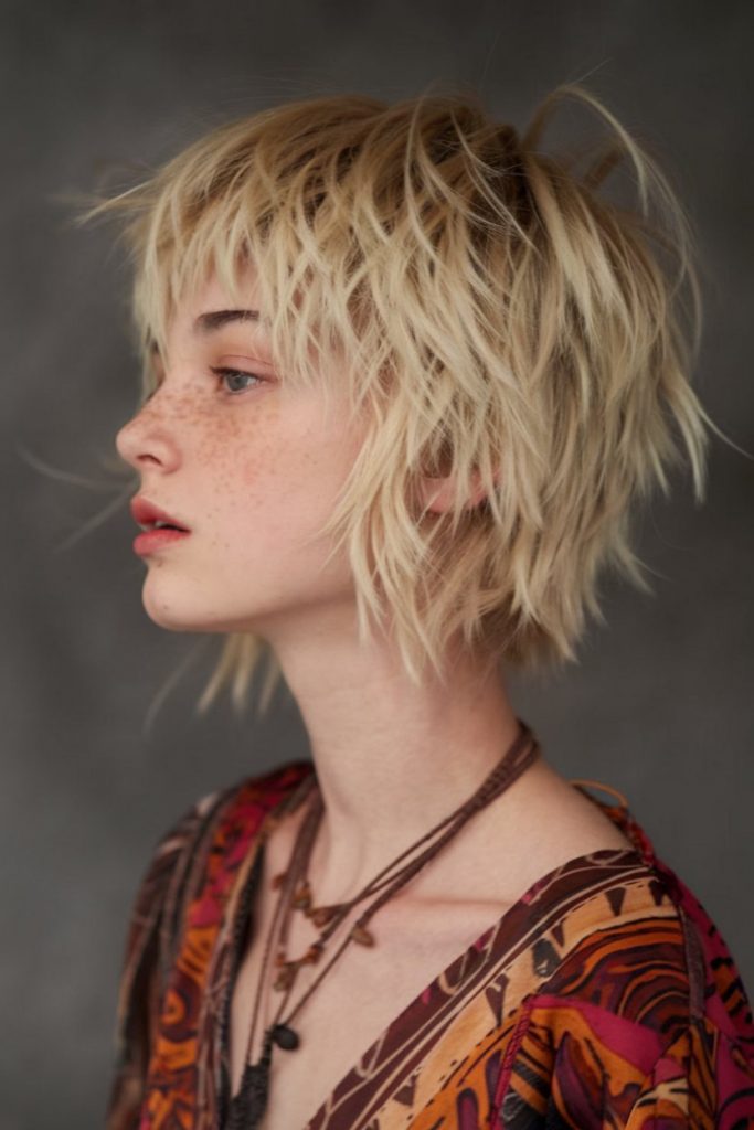 Effortless Shag with Windswept Layers