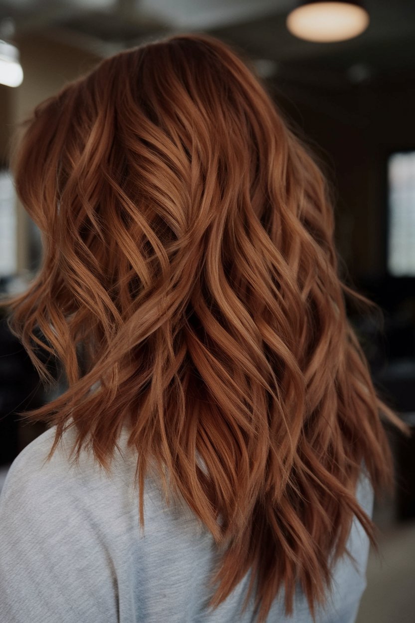 Textured Auburn Lob